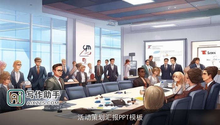 活动策划汇报PPT模板