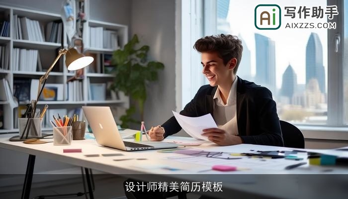 设计师精美简历模板