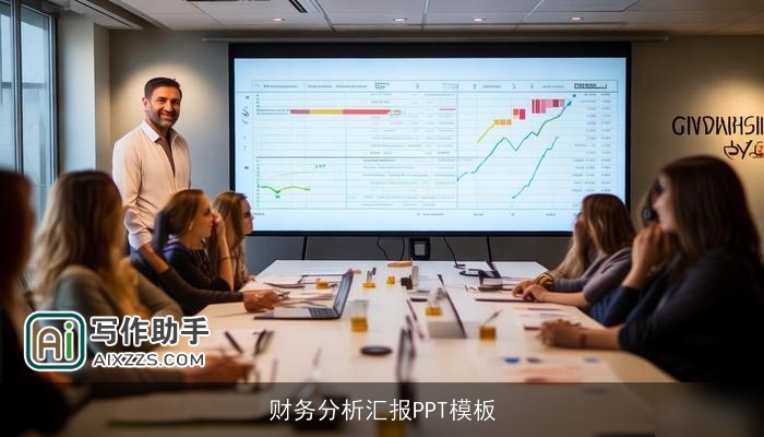 财务分析汇报PPT模板