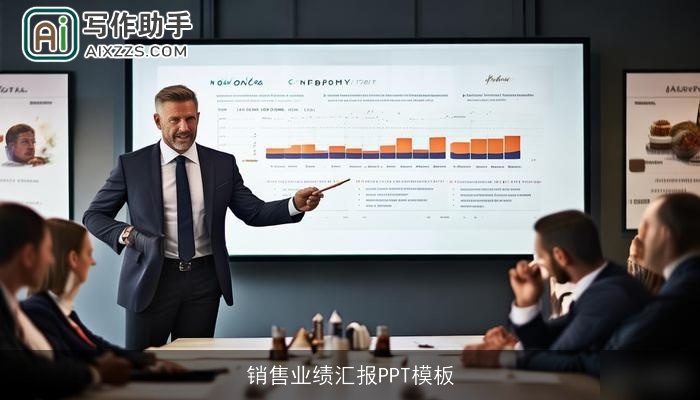 销售业绩汇报PPT模板