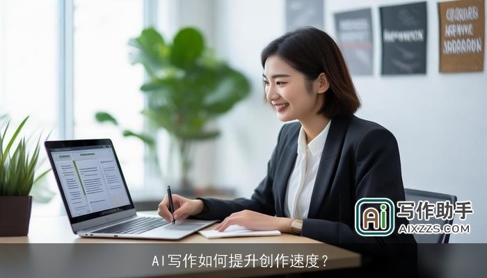 AI写作如何提升创作速度？