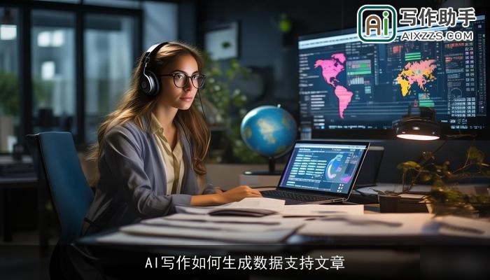 AI写作如何生成数据支持文章