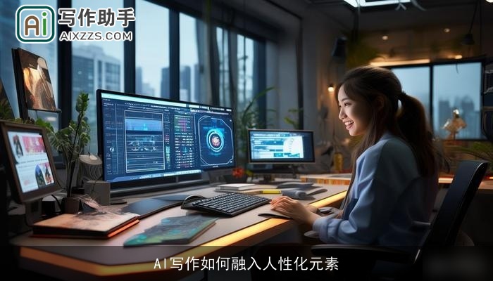 AI写作如何融入人性化元素
