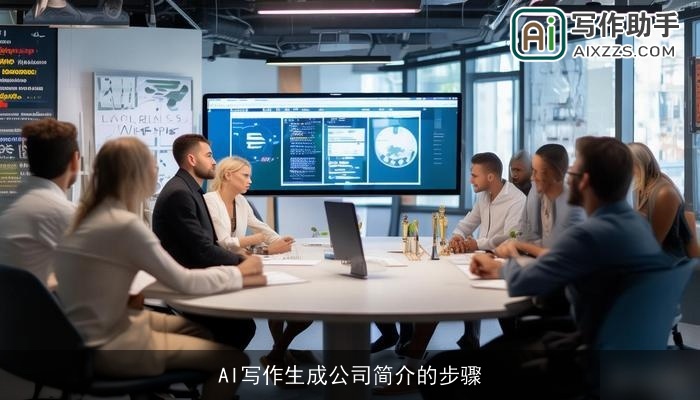 AI写作生成公司简介的步骤