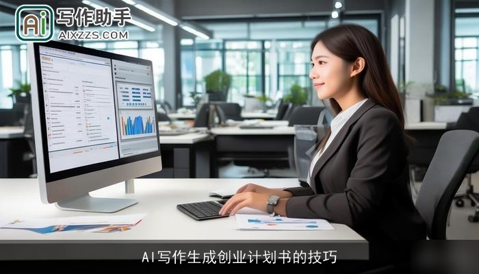AI写作生成创业计划书的技巧