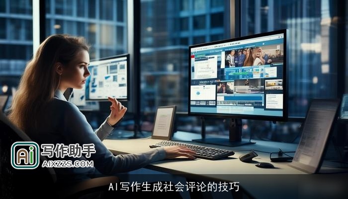 AI写作生成社会评论的技巧