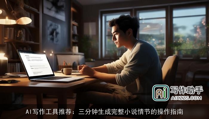 AI写作工具推荐：三分钟生成完整小说情节的操作指南