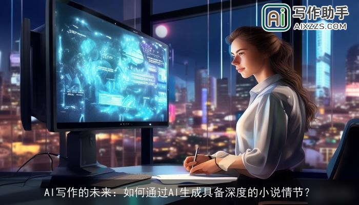 AI写作的未来：如何通过AI生成具备深度的小说情节？