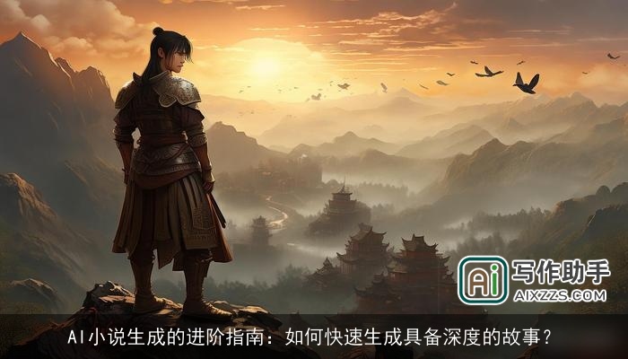 AI小说生成的进阶指南：如何快速生成具备深度的故事？
