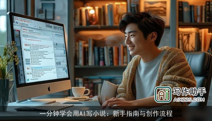 一分钟学会用AI写小说：新手指南与创作流程