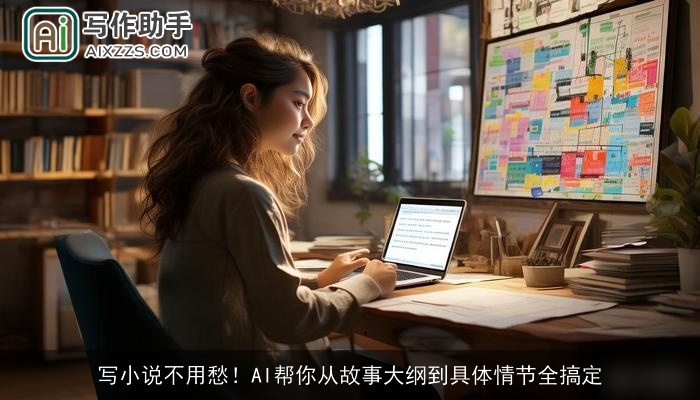 写小说不用愁！AI帮你从故事大纲到具体情节全搞定