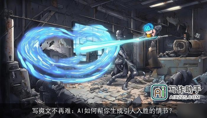 写爽文不再难：AI如何帮你生成引人入胜的情节？