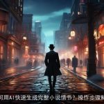 如何用AI快速生成完整小说情节？操作步骤解析