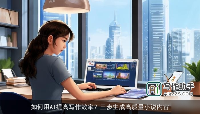 如何用AI提高写作效率？三步生成高质量小说内容