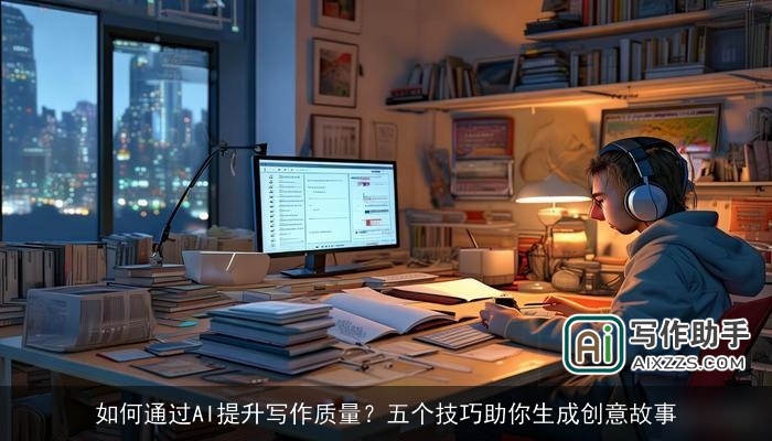 如何通过AI提升写作质量？五个技巧助你生成创意故事