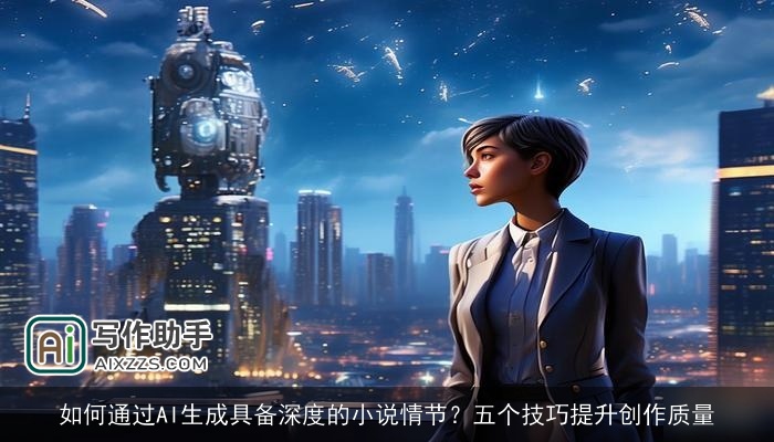 如何通过AI生成具备深度的小说情节？五个技巧提升创作质量