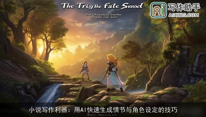 小说写作利器：用AI快速生成情节与角色设定的技巧