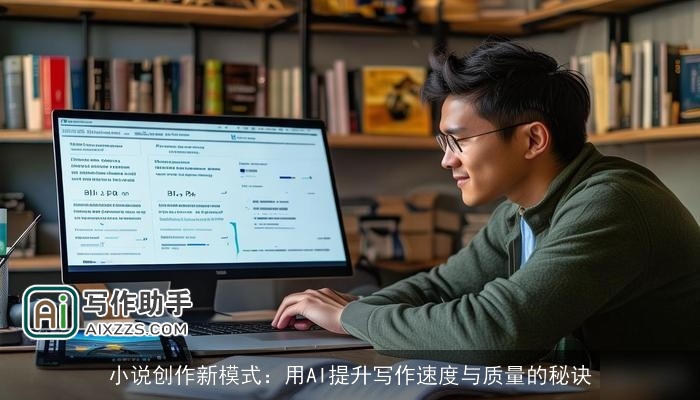 小说创作新模式：用AI提升写作速度与质量的秘诀