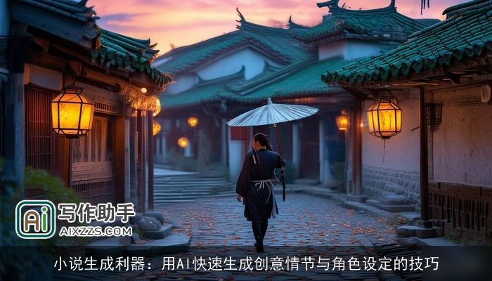 小说生成利器：用AI快速生成创意情节与角色设定的技巧