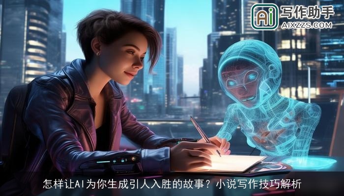 怎样让AI为你生成引人入胜的故事？小说写作技巧解析