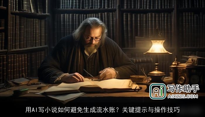 用AI写小说如何避免生成流水账？关键提示与操作技巧