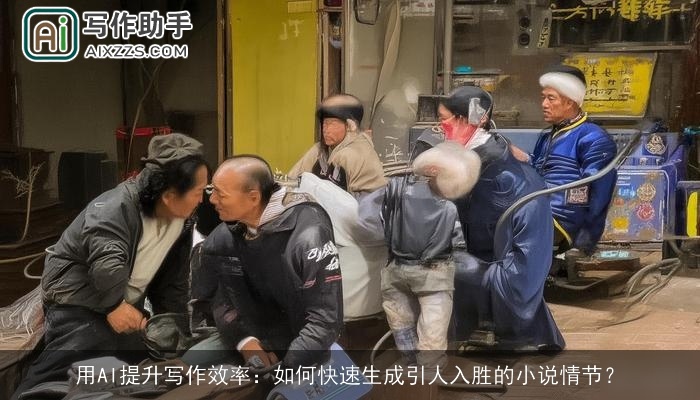 用AI提升写作效率：如何快速生成引人入胜的小说情节？