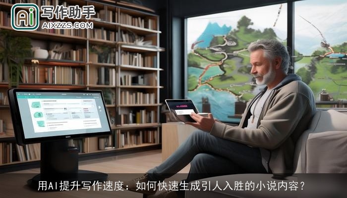 用AI提升写作速度：如何快速生成引人入胜的小说内容？