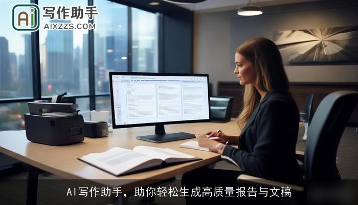 AI写作助手，助你轻松生成高质量报告与文稿
