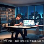 AI小说生成器，帮助你轻松创作各类小说作品