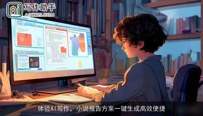 体验AI写作，小说报告方案一键生成高效便捷