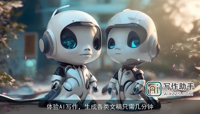 体验AI写作，生成各类文稿只需几分钟