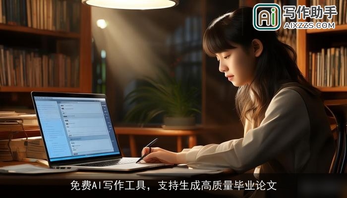 免费AI写作工具，支持生成高质量毕业论文