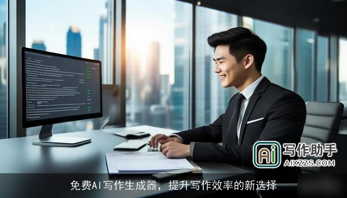 免费AI写作生成器，提升写作效率的新选择