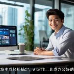 文章生成轻松搞定，AI写作工具成办公好助手