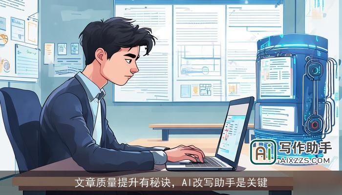 文章质量提升有秘诀，AI改写助手是关键