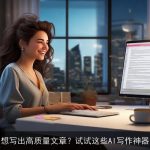 想写出高质量文章？试试这些AI写作神器