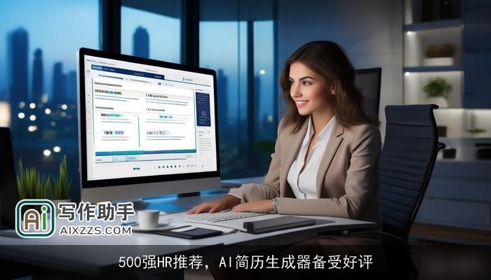 500强HR推荐，AI简历生成器备受好评
