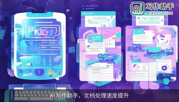 AI写作助手，文档处理速度提升