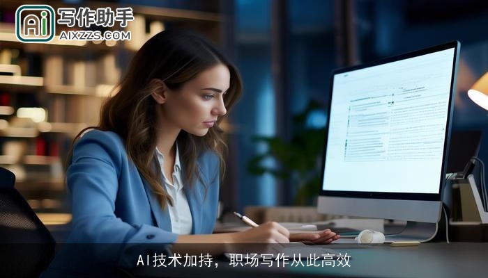 AI技术加持，职场写作从此高效