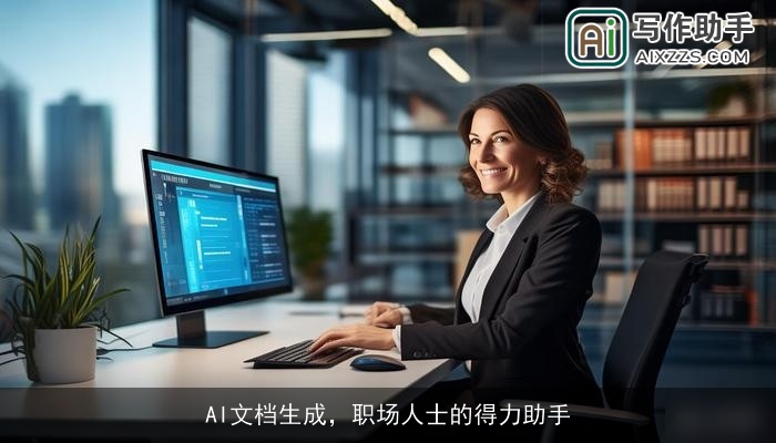 AI文档生成，职场人士的得力助手