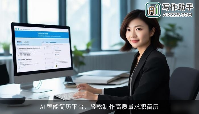 AI智能简历平台，轻松制作高质量求职简历