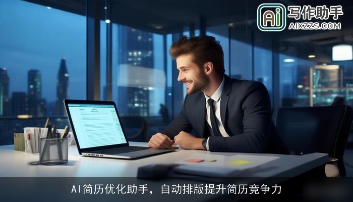 AI简历优化助手，自动排版提升简历竞争力