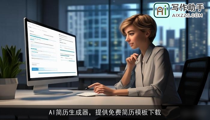AI简历生成器，提供免费简历模板下载