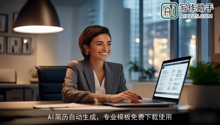 AI简历自动生成，专业模板免费下载使用