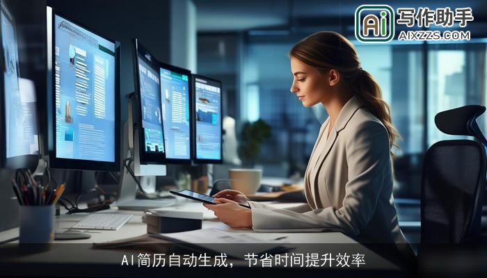 AI简历自动生成，节省时间提升效率