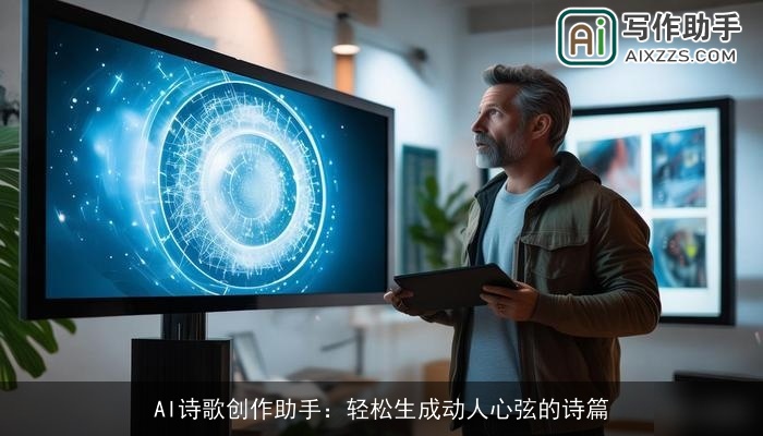 AI诗歌创作助手：轻松生成动人心弦的诗篇