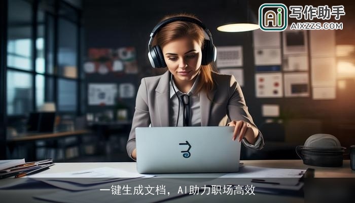 一键生成文档，AI助力职场高效