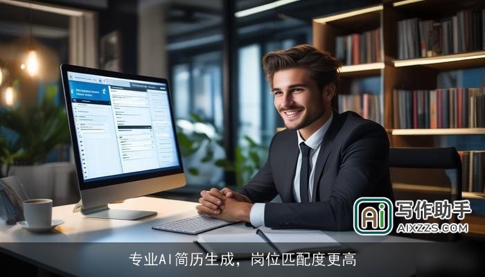 专业AI简历生成，岗位匹配度更高