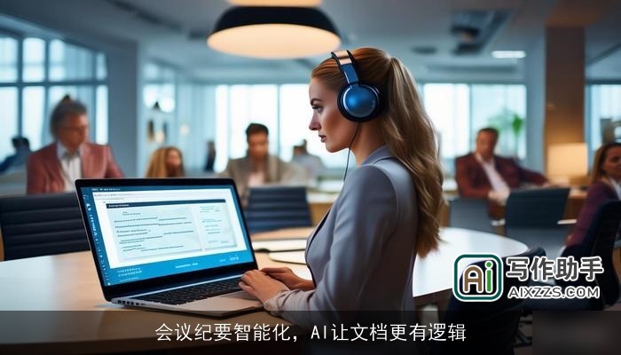 会议纪要智能化，AI让文档更有逻辑
