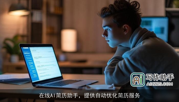 在线AI简历助手，提供自动优化简历服务